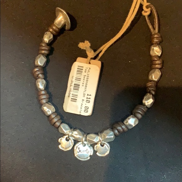 NWT Women’s Uno de 50 Bracelet Silver/Leather - Picture 10 of 11